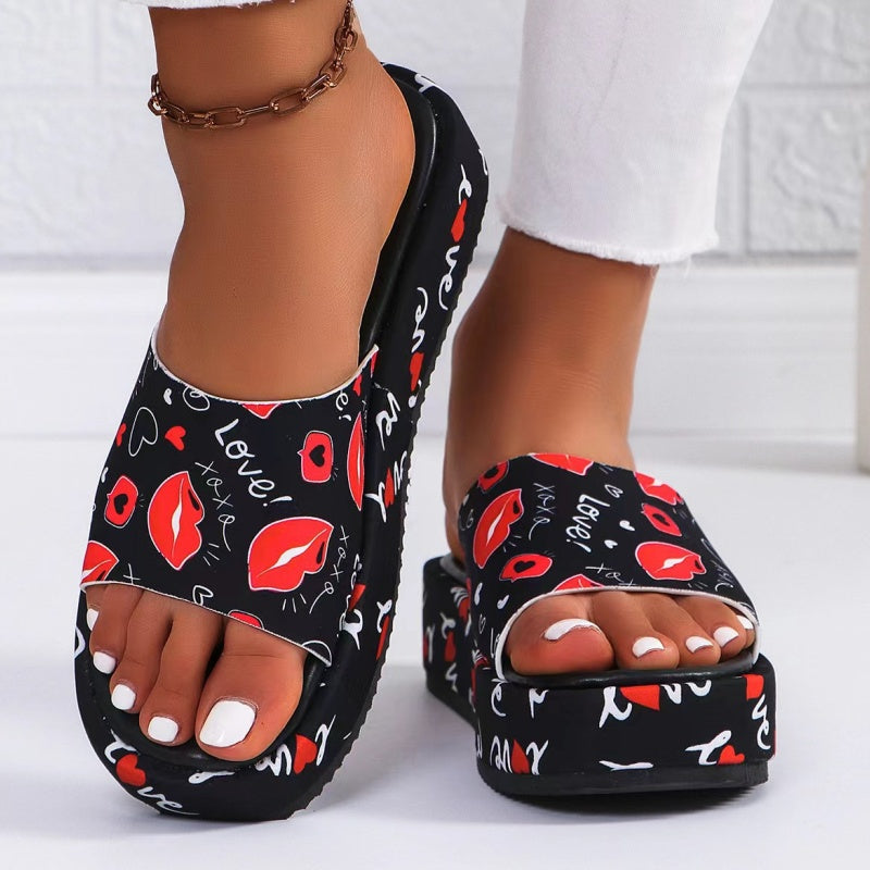 🦋Chaussons à plateforme antidérapants et absorbant la transpiration🔥
