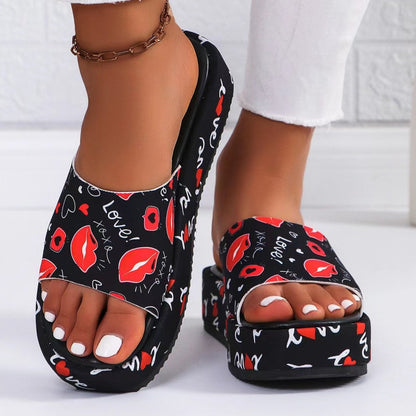 🦋Chaussons à plateforme antidérapants et absorbant la transpiration🔥
