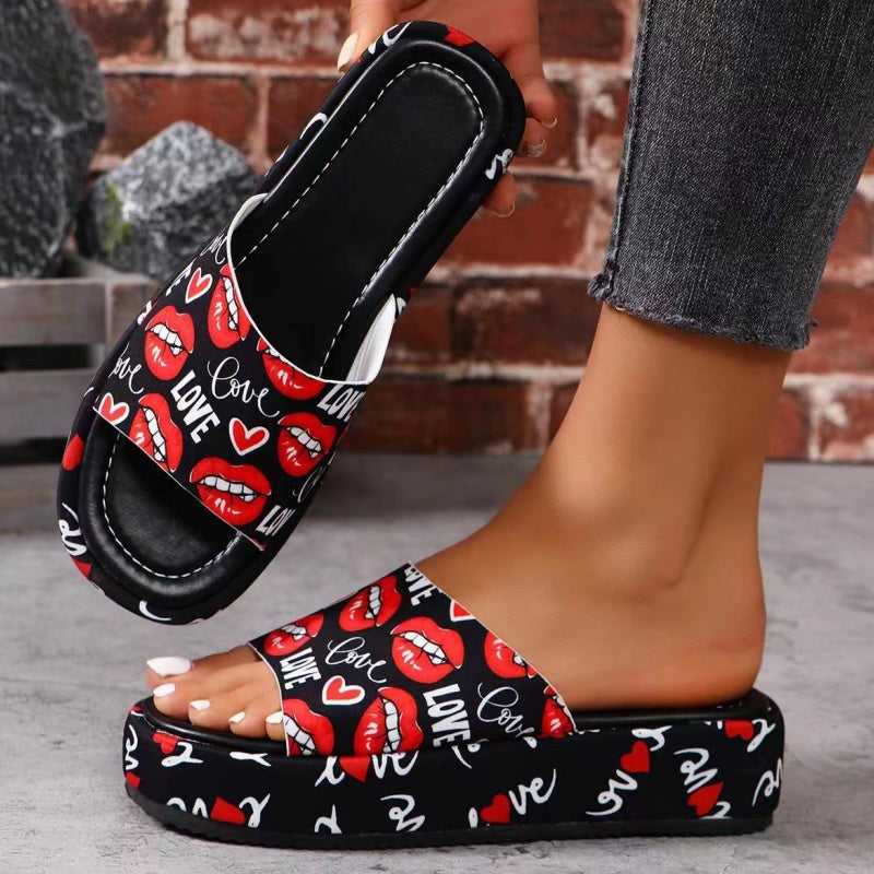 🦋Chaussons à plateforme antidérapants et absorbant la transpiration🔥