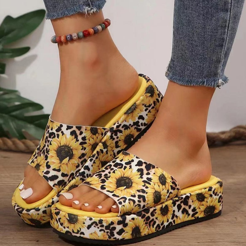 🦋Chaussons à plateforme antidérapants et absorbant la transpiration🔥