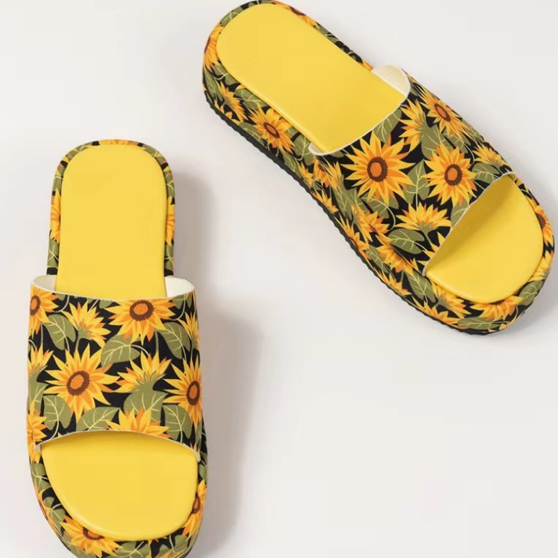 🦋Chaussons à plateforme antidérapants et absorbant la transpiration🔥