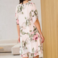🌹Nouveaux produits du printemps🌹 Robe en mousseline avec pétales évasés de rose