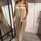 🔥Soldes d'été🔥Robe maxi sans manches décontractée avec poches（53 % de réduction）