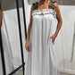 🔥Soldes d'été🔥Robe maxi sans manches décontractée avec poches（53 % de réduction）