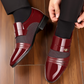 👞Chaussures formelles classiques en cuir véritable PU résistant au glissement pour hommes🔥 (53% de réduction)