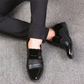 👞Chaussures formelles classiques en cuir véritable PU résistant au glissement pour hommes🔥 (53% de réduction)