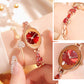 ⌚Nouveautés tendance 2025🔥Montre bracelet en zircon coloré pour femme