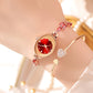 ⌚Nouveautés tendance 2025🔥Montre bracelet en zircon coloré pour femme