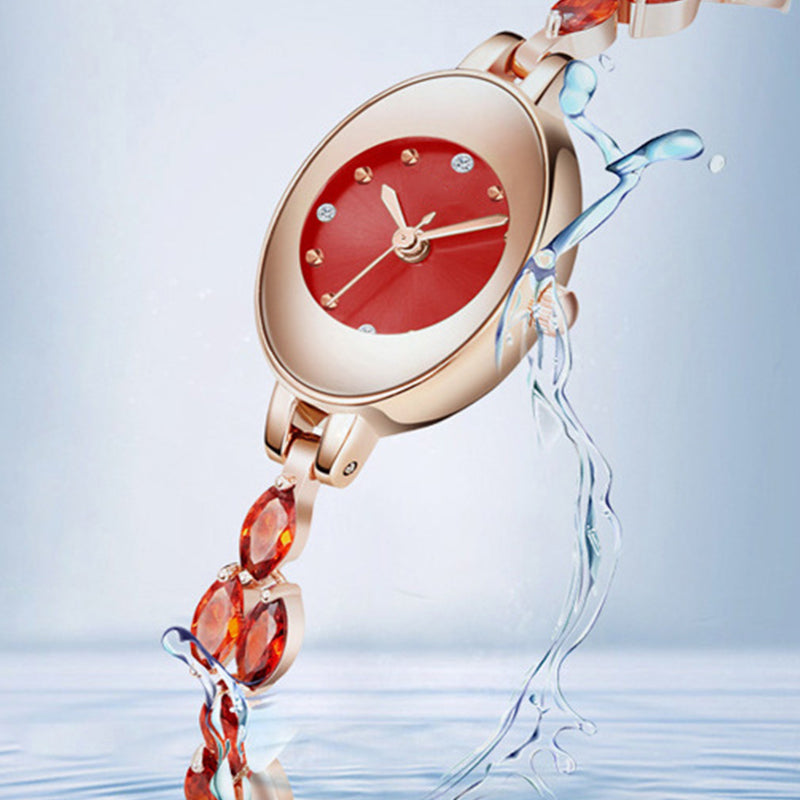⌚Nouveautés tendance 2025🔥Montre bracelet en zircon coloré pour femme