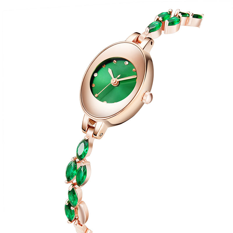 ⌚Nouveautés tendance 2025🔥Montre bracelet en zircon coloré pour femme
