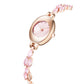 ⌚Nouveautés tendance 2025🔥Montre bracelet en zircon coloré pour femme