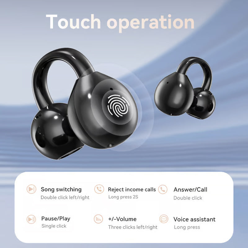🎧60 % DE RÉDUCTION ! 🔥 Écouteurs Bluetooth à clip 2026 – Liberté sans fil, musique partout et design élégant 🏃