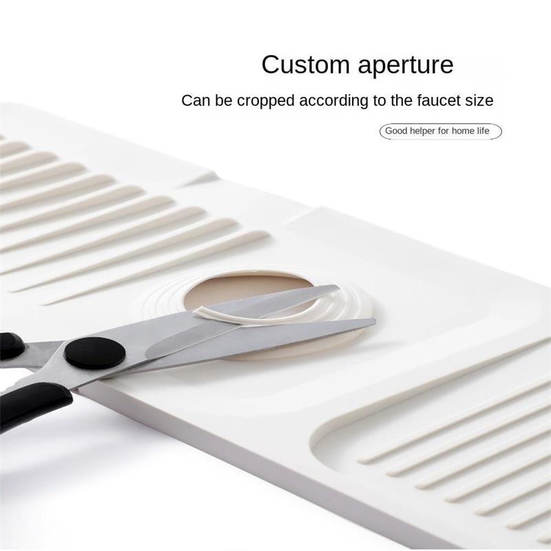 🚰 PROMO FLASH : 50% DE RÉDUCTION ! 💧 Tapis Anti-Éclaboussures pour Robinet – Silicone – Absorbant & Lavable for Protection Évier Cuisine & Salle de Bain 🧼