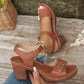 🔥Printemps/été - 52% de réduction👠Sandales à talons hauts pour femmes