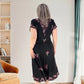 ✨️Soldes d'été 52% de réduction✨️Robe mi-longue fluide à col en V grande taille