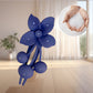 🦋Offre limitée 55% de réduction🍒Pinces à cheveux plates en strass et fleurs mates
