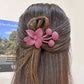 🦋Offre limitée 55% de réduction🍒Pinces à cheveux plates en strass et fleurs mates
