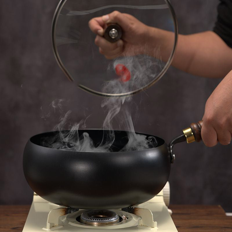 🍳 60 % DE RÉDUCTION MAINTENANT ! ⚡ Poêle antiadhésive – Cuisson uniforme, nettoyage facile et conception durable 🔥
