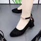 👠Sandales à bout pointu en maille découpée pour femmes