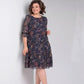 👗Robe imprimée décontractée à col rond pour femmes（🔥Offre limitée & 53% de réduction）