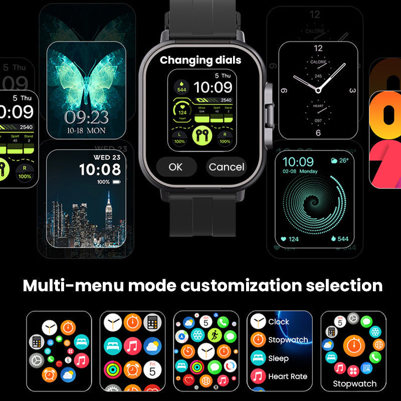 ⌚2025 Nouveaux produits🔥 Écouteurs Bluetooth 2-en-1 Smartwatch(🔥55 % de réduction)