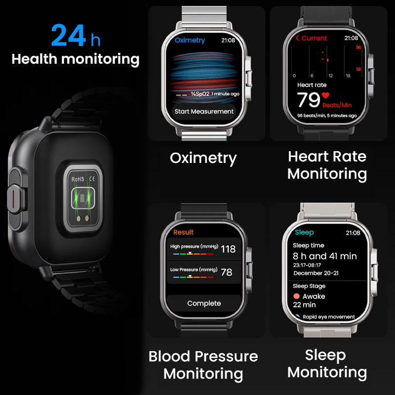 ⌚2025 Nouveaux produits🔥 Écouteurs Bluetooth 2-en-1 Smartwatch(🔥55 % de réduction)