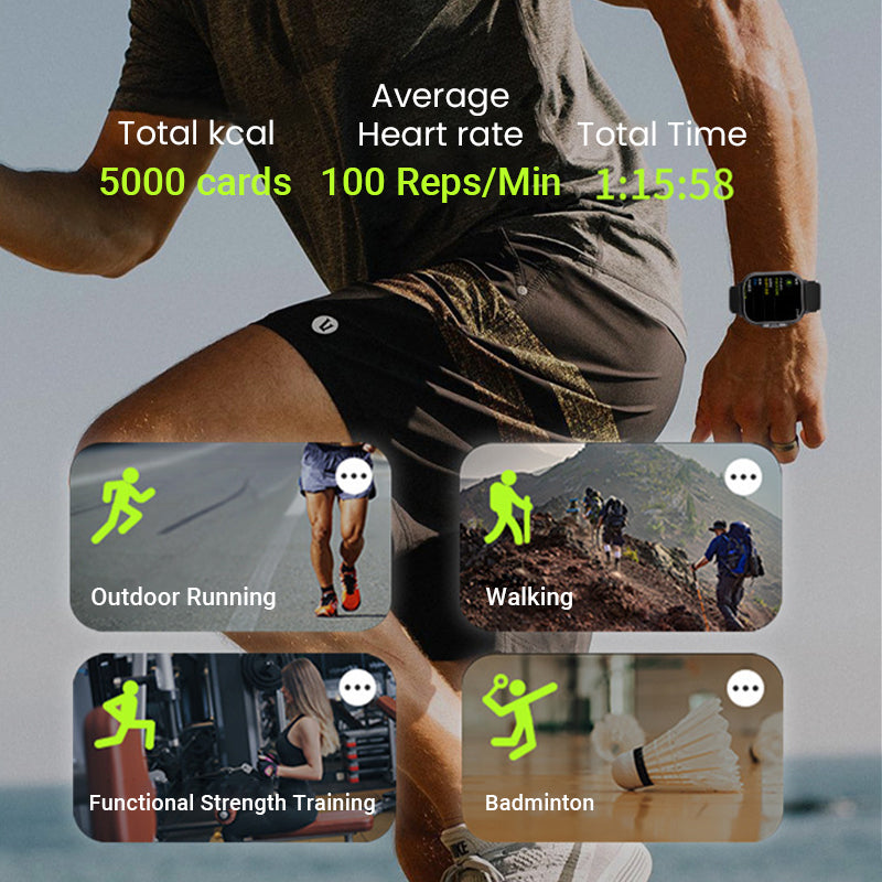 ⌚2025 Nouveaux produits🔥 Écouteurs Bluetooth 2-en-1 Smartwatch(🔥55 % de réduction)