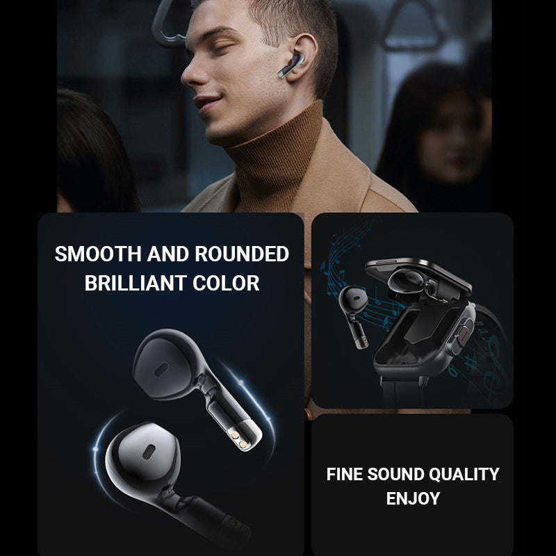 ⌚2025 Nouveaux produits🔥 Écouteurs Bluetooth 2-en-1 Smartwatch(🔥55 % de réduction)