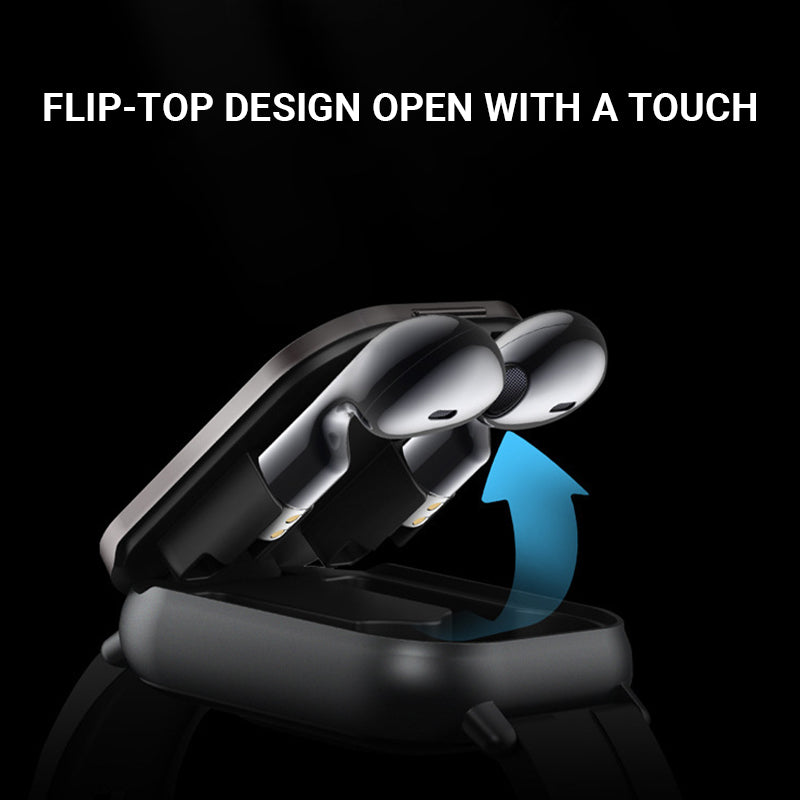 ⌚2025 Nouveaux produits🔥 Écouteurs Bluetooth 2-en-1 Smartwatch(🔥55 % de réduction)