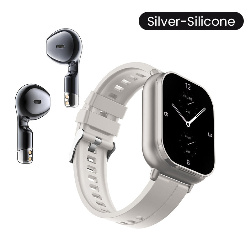 ⌚2025 Nouveaux produits🔥 Écouteurs Bluetooth 2-en-1 Smartwatch(🔥55 % de réduction)