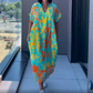 👗Offres spéciales début d'été✨Casual élégant imprimé V - cou robe pour les femmes(🔥50% de réduction)