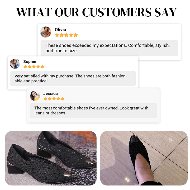 👠Nouveaux produits 2025🏆Sandales en maille creuse avec strass et talons hauts(53% de réduction)
