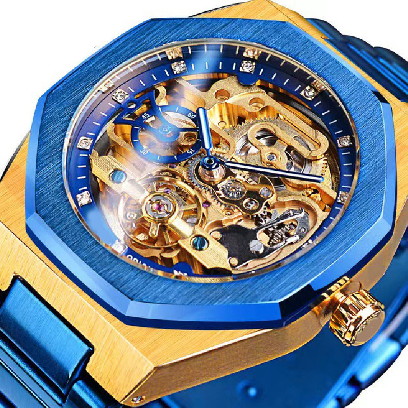 ⌚Spécial limité dans le temps🔥Montre mécanique de luxe squelette pour hommes(🔥55% de réduction)