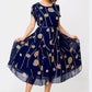 👗2025 Nouvelle conception✨️Robe à manches courtes en maille imprimée à pois