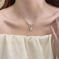 🎁Durée limitée - 50% de réduction📿Collier à pompon en zircon étincelant
