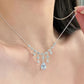 🎁Durée limitée - 50% de réduction📿Collier à pompon en zircon étincelant