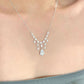 🎁Durée limitée - 50% de réduction📿Collier à pompon en zircon étincelant