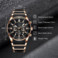 ⌚Remise de 55% de la valeur🔥Montre à quartz multifonctionnelle étanche pour hommes