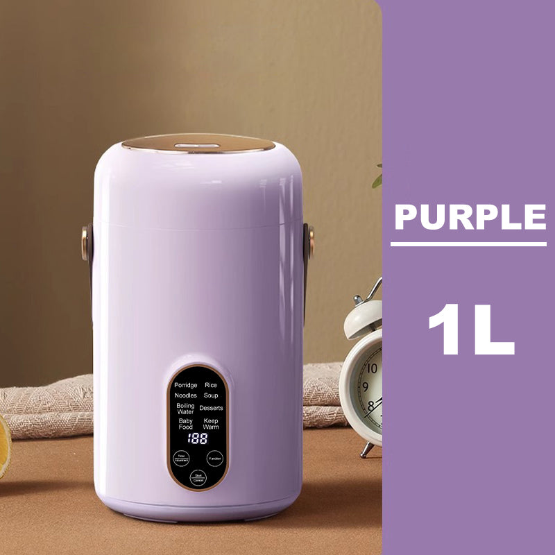 🍲 PROMO FLASH : 50% DE RÉDUCTION ! Marmite Électrique Multifonctionnelle 1 L – Revêtement Céramique Antiadhésif, Isolation jusqu'à 8 h & Chauffe 360° for une Cuisine Saine et Silencieuse Partout 🏆✨