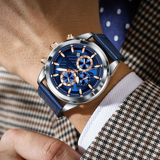 ⌚Montre à quartz pour hommes, élégante et décontractée, avec cadran lumineux(🔥55% de réduction)
