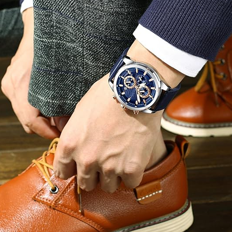 ⌚Montre à quartz pour hommes, élégante et décontractée, avec cadran lumineux(🔥55% de réduction)
