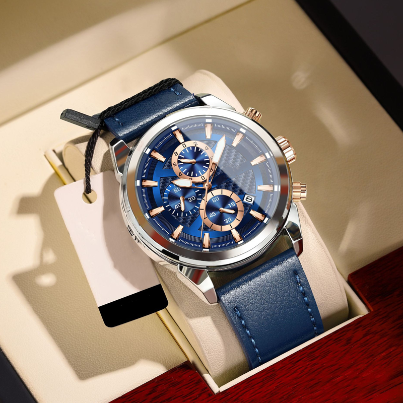 ⌚Montre à quartz pour hommes, élégante et décontractée, avec cadran lumineux(🔥55% de réduction)