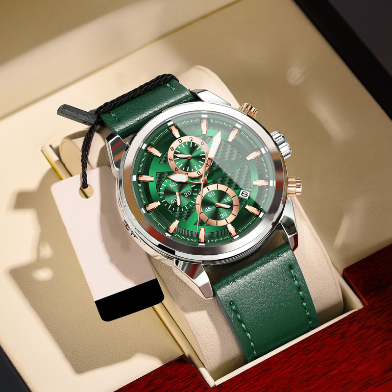 ⌚Montre à quartz pour hommes, élégante et décontractée, avec cadran lumineux(🔥55% de réduction)