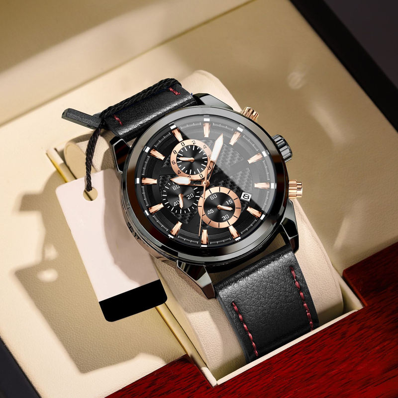 ⌚Montre à quartz pour hommes, élégante et décontractée, avec cadran lumineux(🔥55% de réduction)