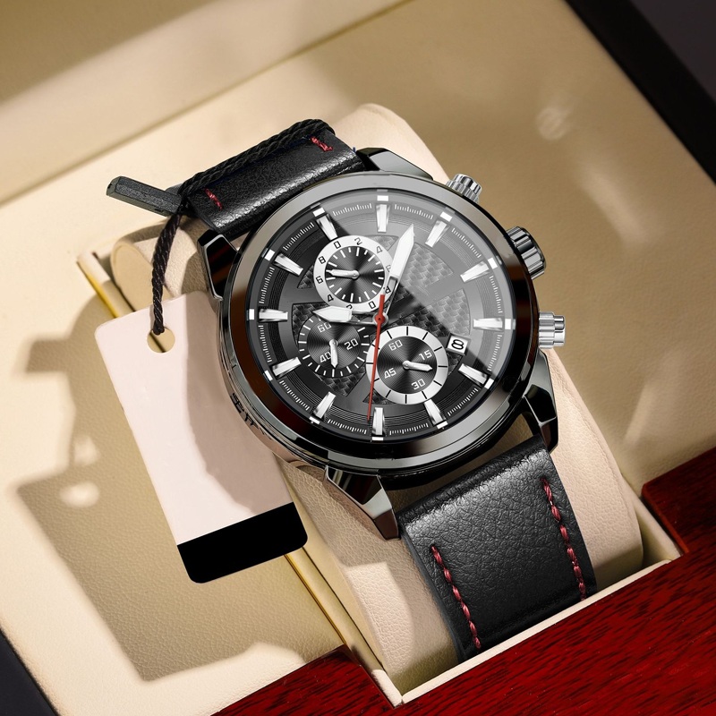 ⌚Montre à quartz pour hommes, élégante et décontractée, avec cadran lumineux(🔥55% de réduction)
