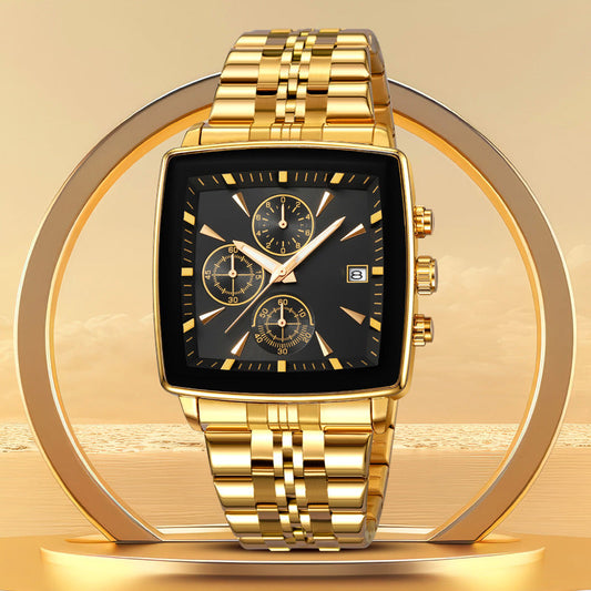 ⌚55% de réduction🔥Montre à quartz multifonctionnelle étanche pour hommes