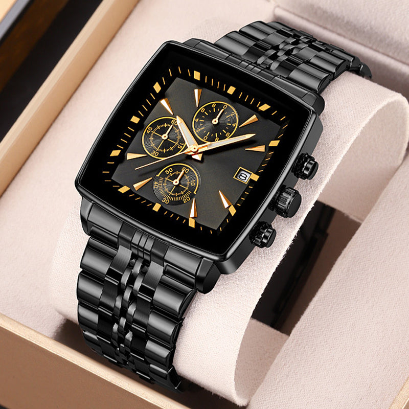 ⌚55% de réduction🔥Montre à quartz multifonctionnelle étanche pour hommes