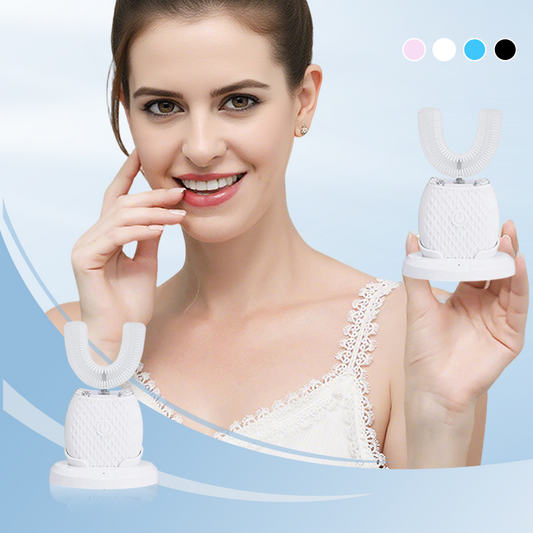 🦷Soins sécuritaires🪥Brosse à dents électrique Sonic 360° en forme de U pour(🔥55% de réduction)