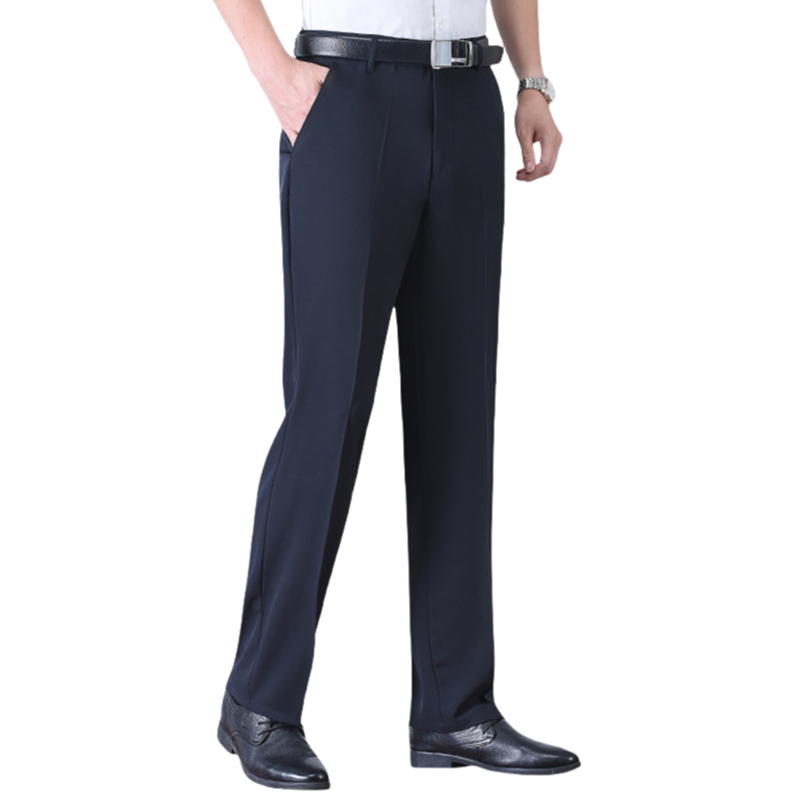 🔥 53% de réduction ❄️Pantalon de costume en soie glacée à séchage rapide pour homme💨