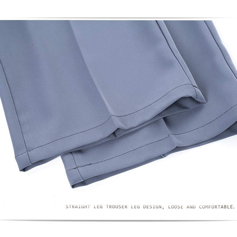 🔥 53% de réduction ❄️Pantalon de costume en soie glacée à séchage rapide pour homme💨